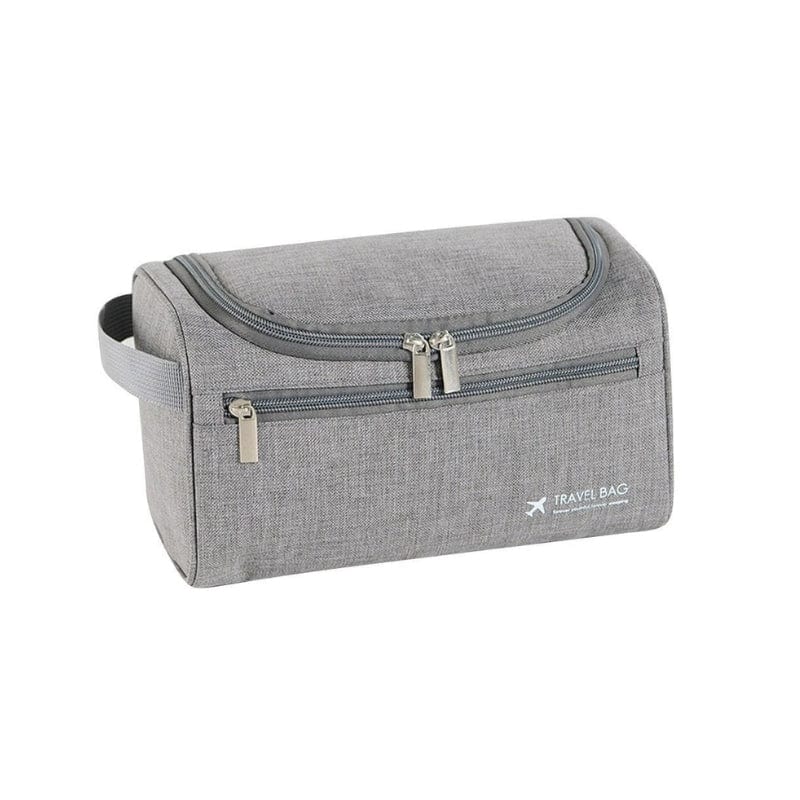 Gris Trousse De Toilette Voyage Avion Pour Homme Univers du Voyage