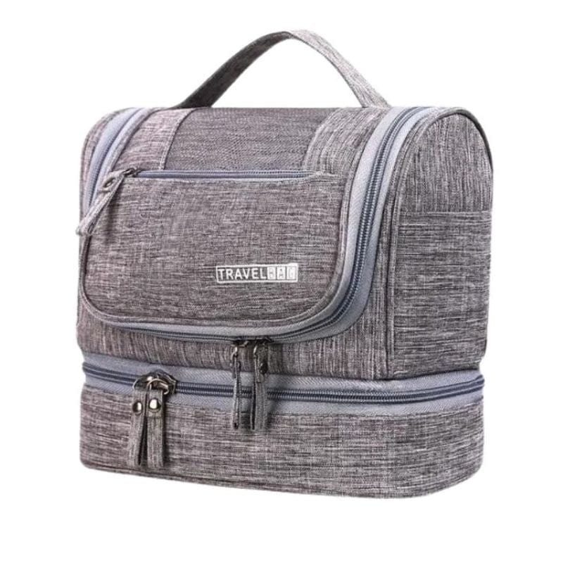 Gris Trousse De Voyage Homme À Suspendre Univers du Voyage