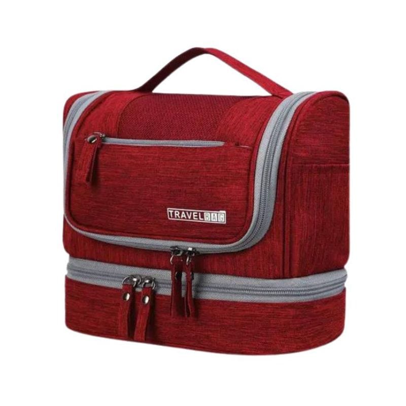 Rouge Trousse De Voyage Homme À Suspendre Univers du Voyage