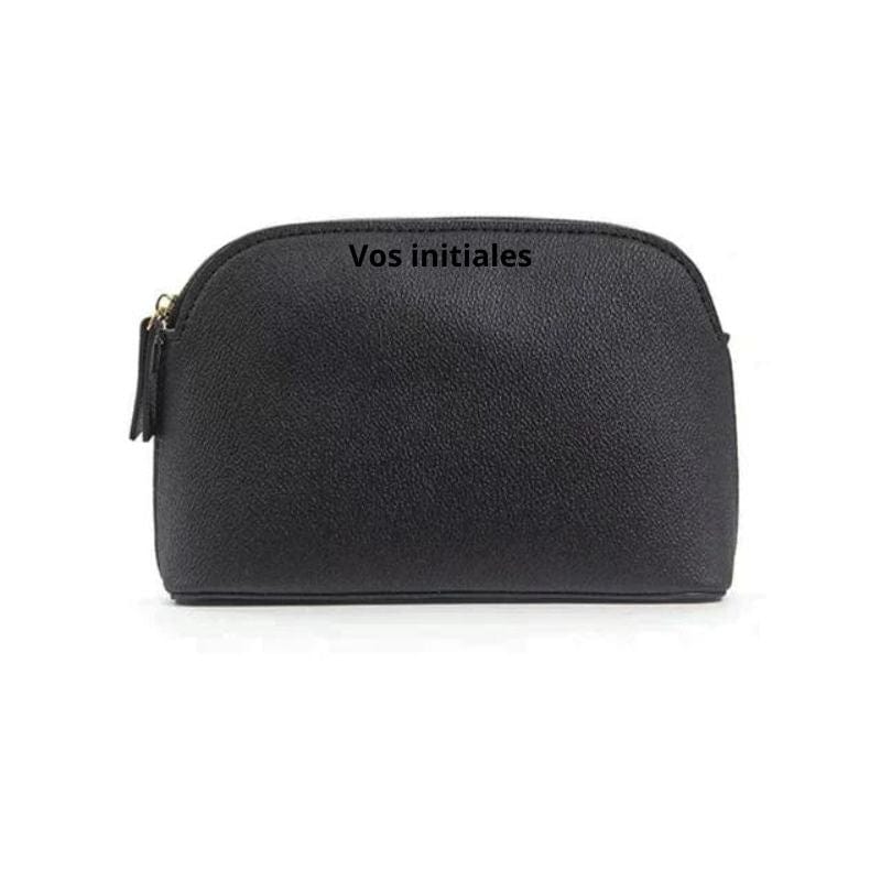 Noir / Modèle 1 Trousse Maquillage Personnalisée Univers du Voyage