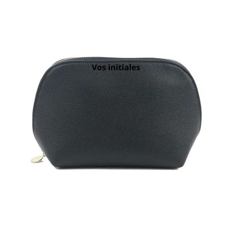 Noir / Modèle 2 Trousse Maquillage Personnalisée Univers du Voyage