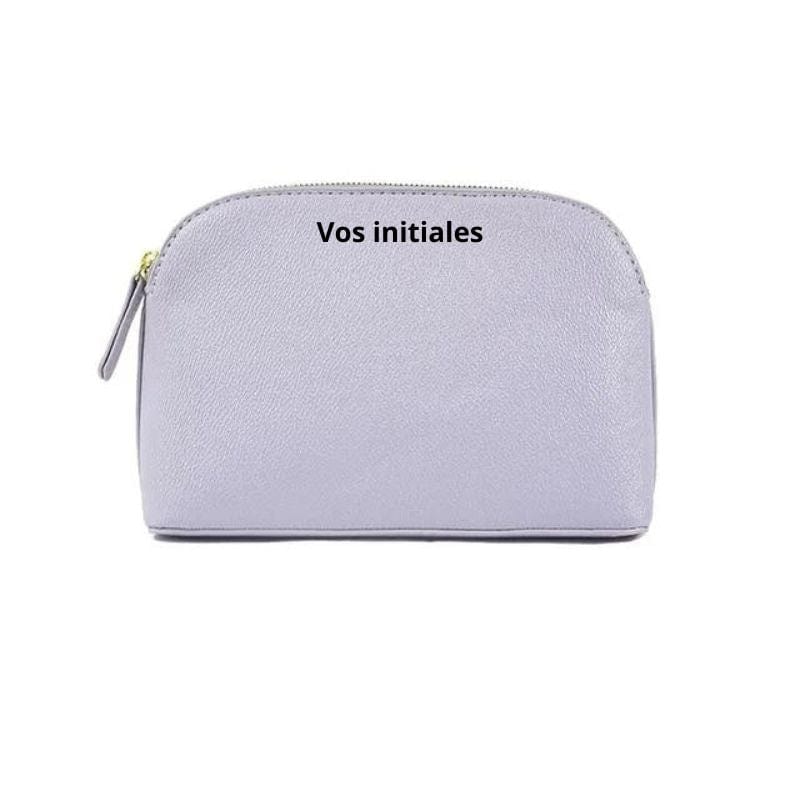 Violet / Modèle 1 Trousse Maquillage Personnalisée Univers du Voyage
