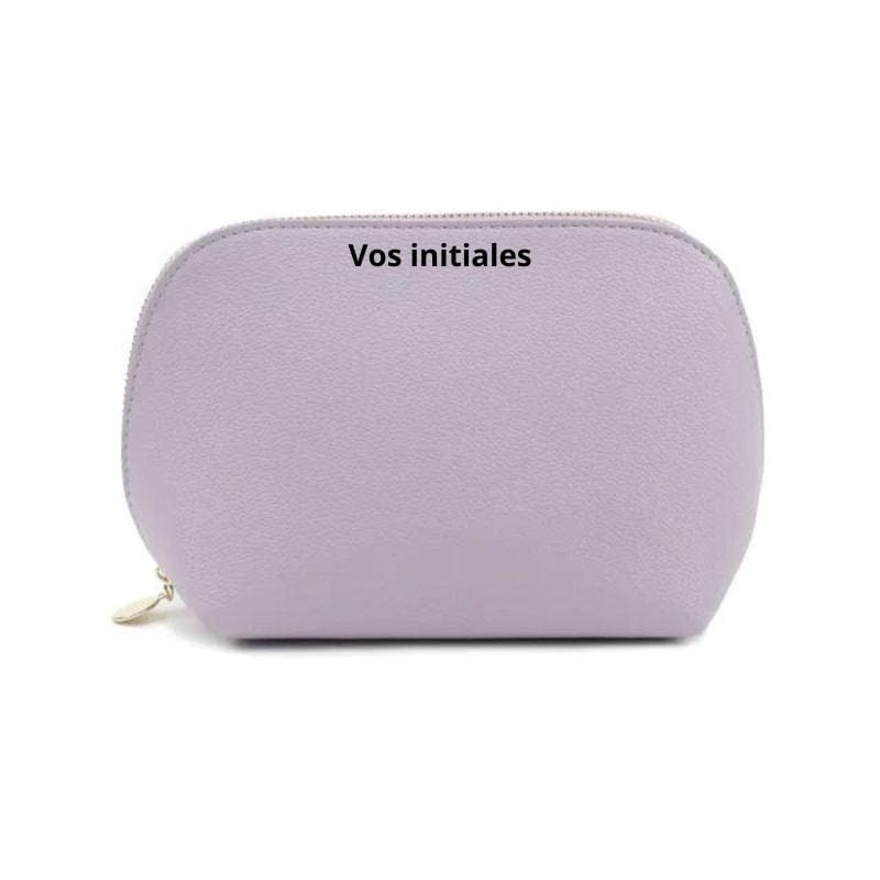 Violet / Modèle 2 Trousse Maquillage Personnalisée Univers du Voyage