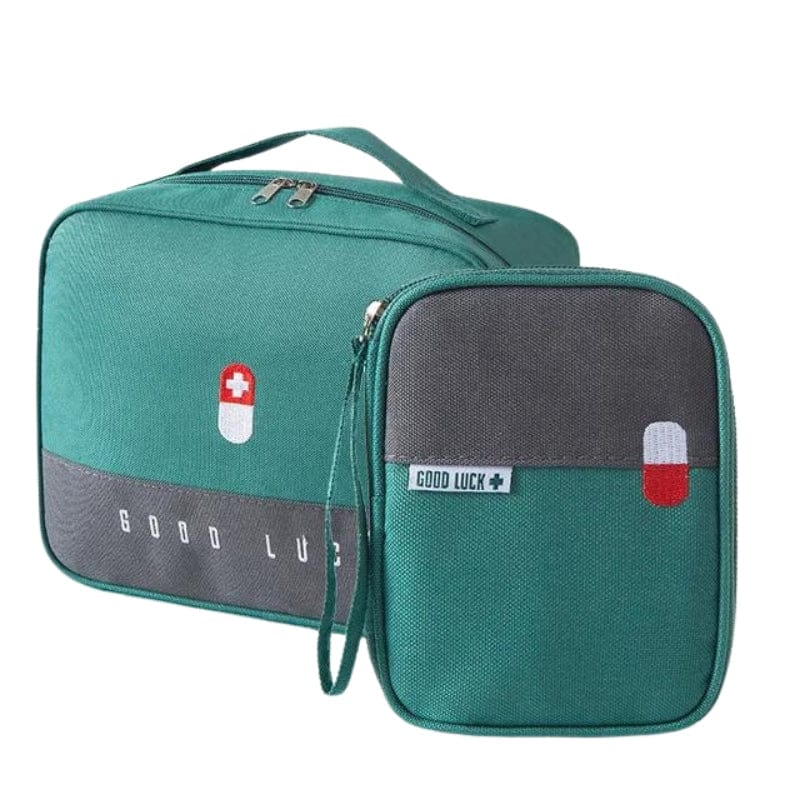 Vert / Lot de 2 Trousse Pharmacie Vide Voyage Grande Taille Univers du Voyage