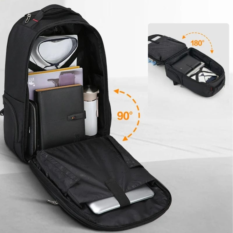 Noir Valise Sac à Dos à Roulettes Univers du Voyage