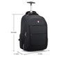 Noir Valise Sac à Dos à Roulettes Univers du Voyage