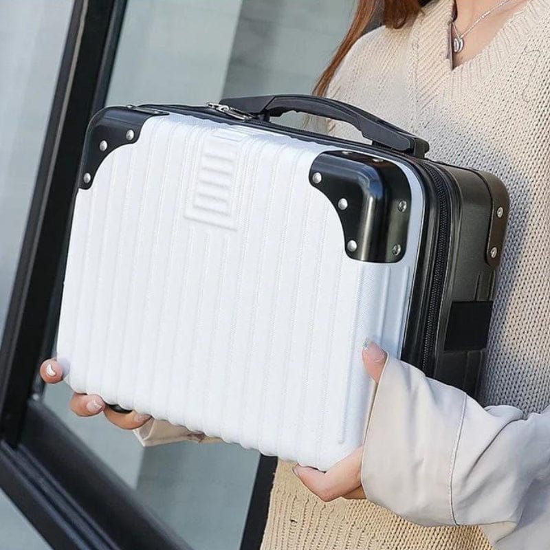 Vanity Case Rigide Rose Univers du Voyage