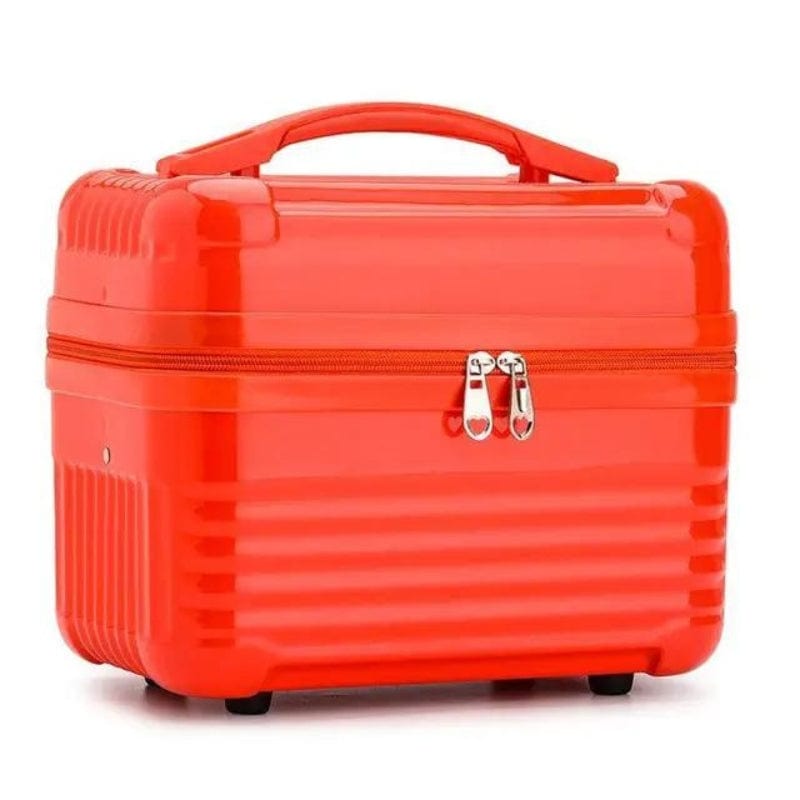 Rouge Vanity Case Rigide Univers du Voyage