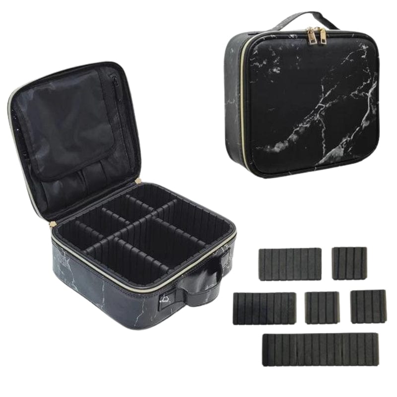 Noir / Modèle 4 Vanity Maquillage Luxe Univers du Voyage