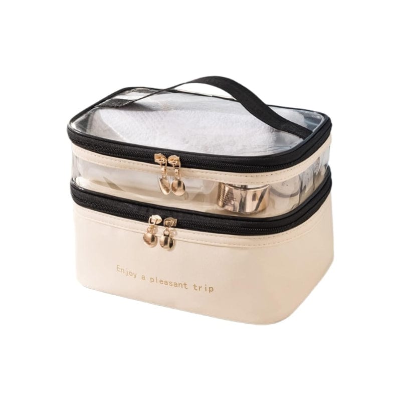 Beige Vanity Souple De Voyage Univers du Voyage