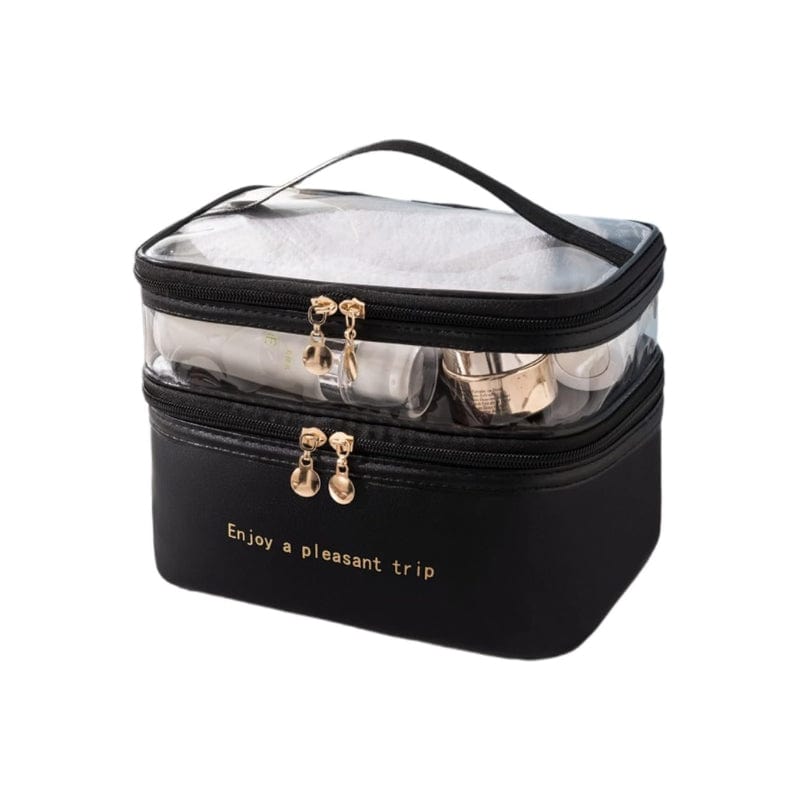 Noir Vanity Souple De Voyage Univers du Voyage