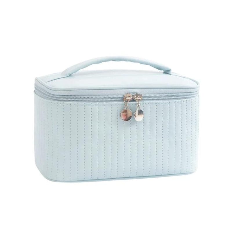 Bleu Vanity Trousse de Toilette Maquillage Univers du Voyage