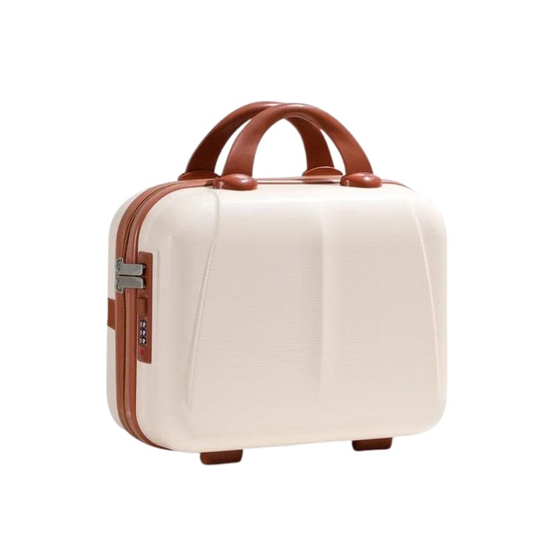 Beige Vanity Valise de Toilette Univers du Voyage