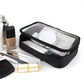 Women Makeup Bag Waterproof Clear PVC Travel Cosmetic Bags Case Travel Make Up Kit Bags for Men Toiletry Brush Organizer Pouch Univers du Voyage